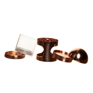 Arsenal Shiny Dome Chamber 63mm 5-Pc Grinder - (Display of 3) - HX155RG